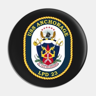 USS - Anchorage - LPD 23 Pin