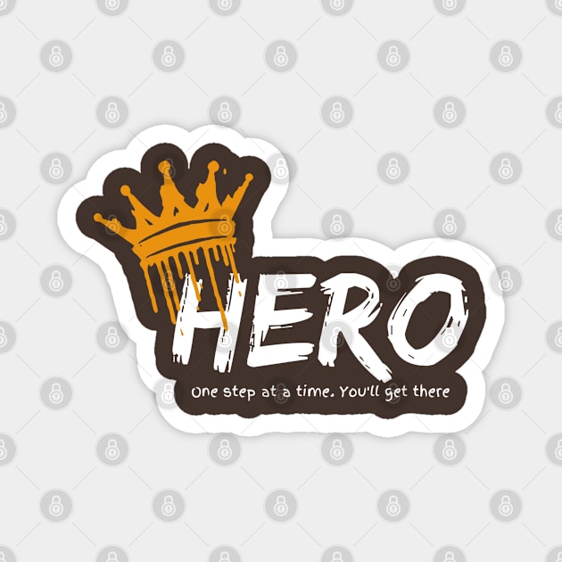 Epic Hero: A Design Journey into Legendary Valor Magnet by Teeeshirt