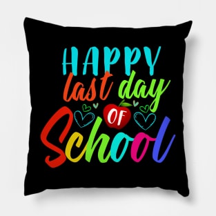 Happy last day of school hello summer Pillow