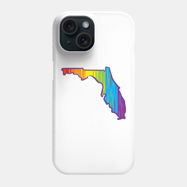Florida Pride Phone Case by Manfish Inc.