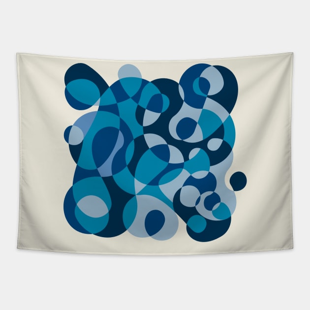 Surreal Shapes (Miro Inspired) Tapestry by n23tees