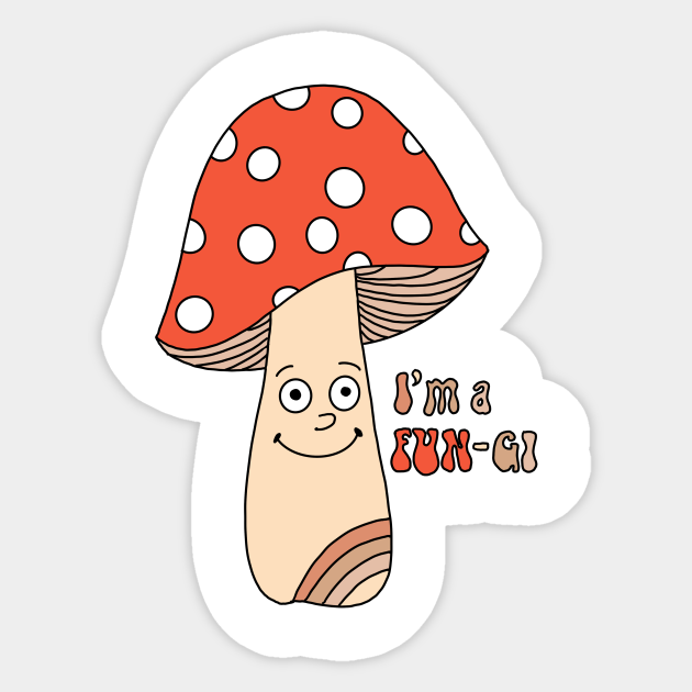 40Pcs//Set Drôle Rétro Coloré Mushroom Handbook Enfants Autocollants Fun hydi