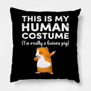 This My Human Costume I’m Really Guinea Pig Halloween (43) Pillow