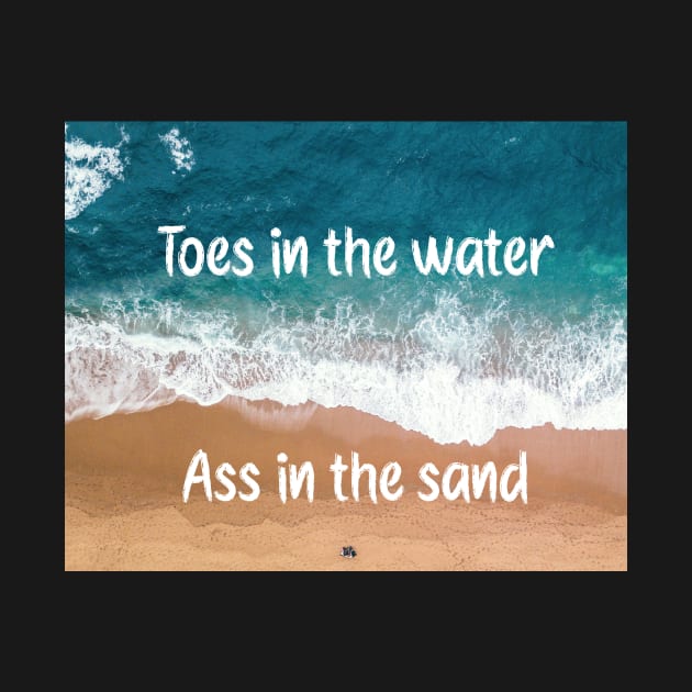 Toes in the Water Zac Brown Band Quote Poster by Claireandrewss