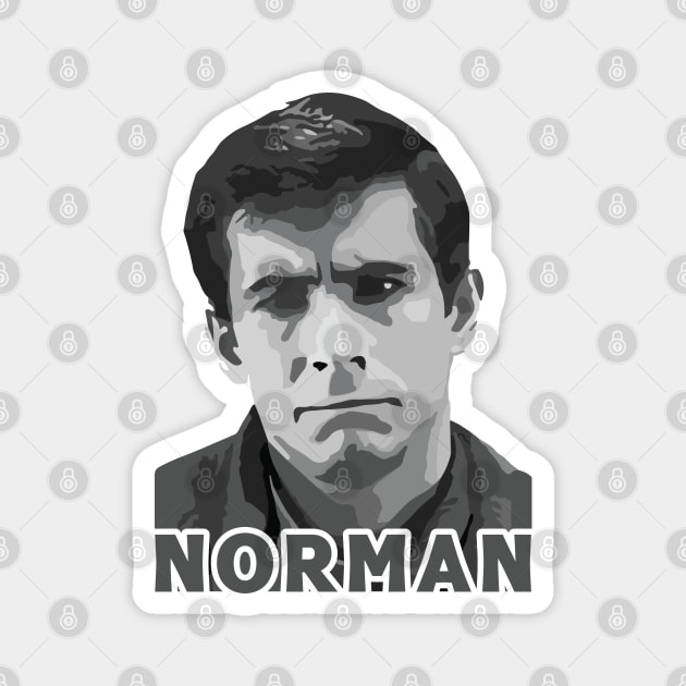 Norman // Horror Fan Art Magnet by Trendsdk