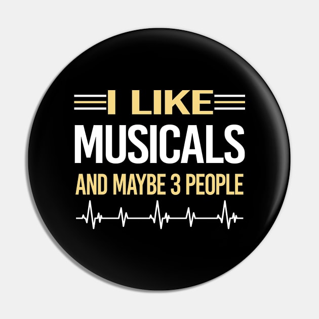 3 People Musicals Pin by symptomovertake