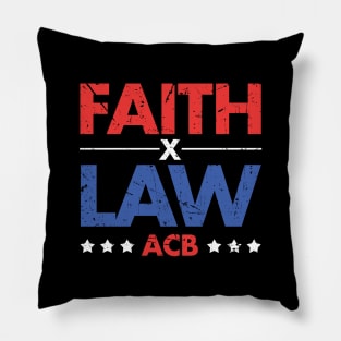 Faith x Law - ACB - Grunge Version Pillow