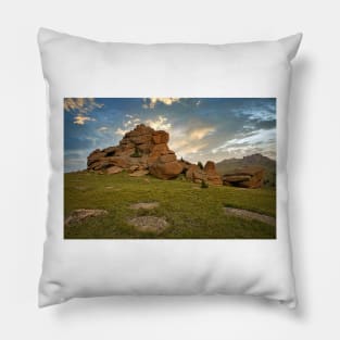 Amazing Rock Formations of the Tarryall Mountains Pillow