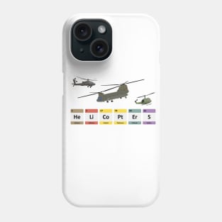 Military Helicopters Chemistry Phone Case