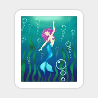 Mermaid Dreams Magnet