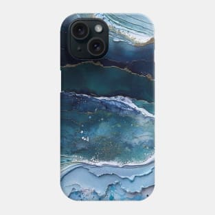 Abstract waves Phone Case