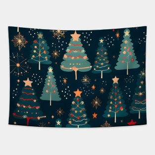 christmas tree pattern Tapestry