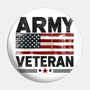 ARMY VETERAN Pin