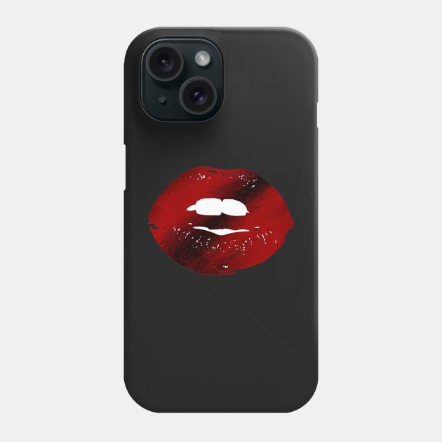 LIPPY Phone Case by BoneArtPetite