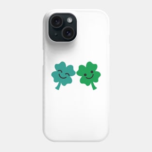 Lucky Irish Cute Four Leaf Clovers Phone Case