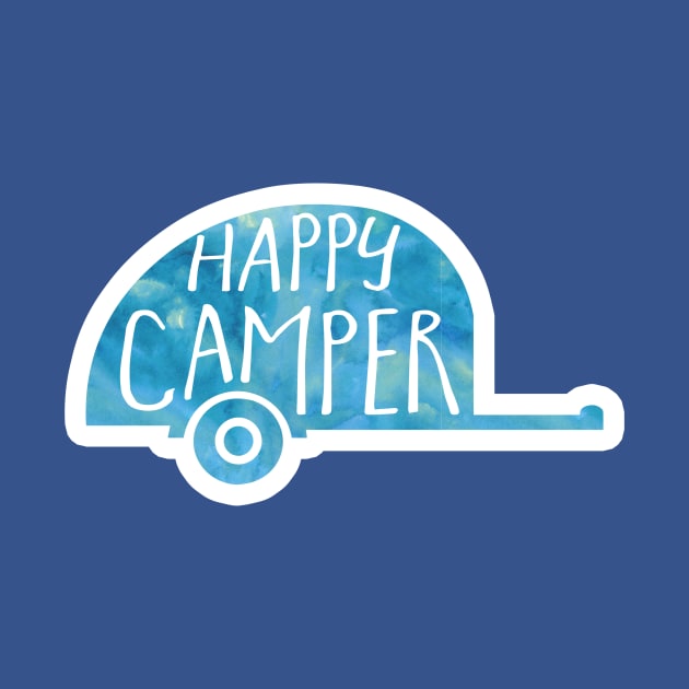 Happy Camper pun by Shana Russell