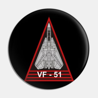 F14 Tomcat - VF51 Screaming Eagles Pin