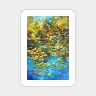 Koala Street Lily Pond Magnet