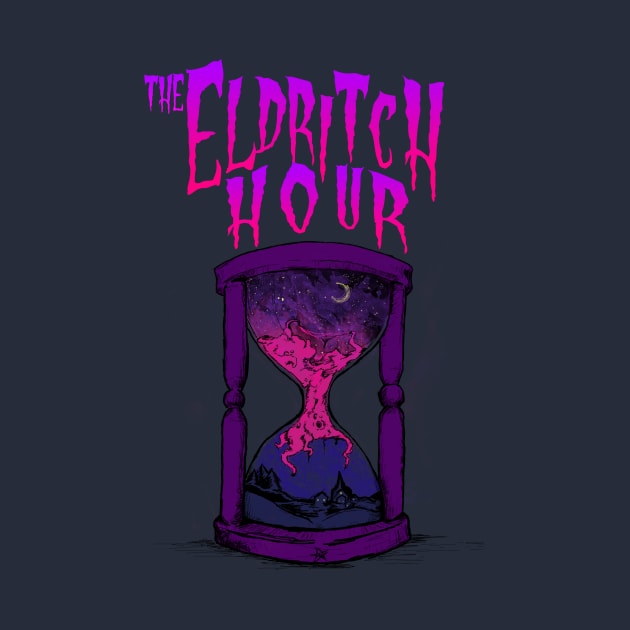 the Eldritch Hour Hourglass Logo Full by The Eldritch Hour Podcast