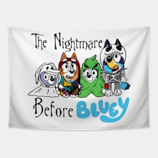 bluey halloween Tapestry