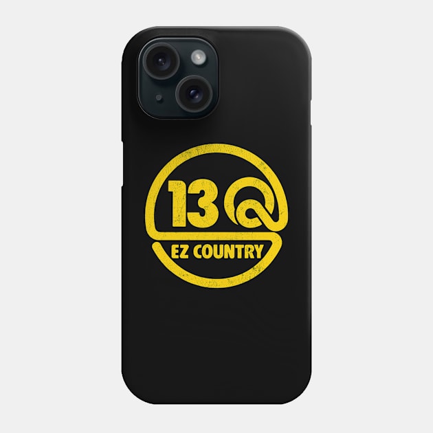 1300 AM WEZQ Winfield, Alabama / 1980s Radio Station Phone Case by CultOfRomance