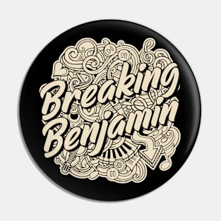 Breaking Benjamin - Vintage Pin