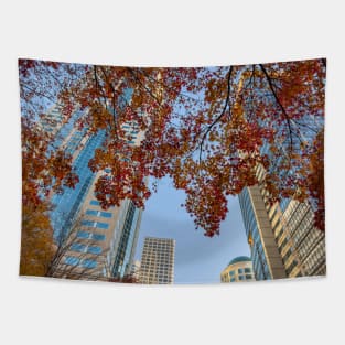 Fall in City Tapestry