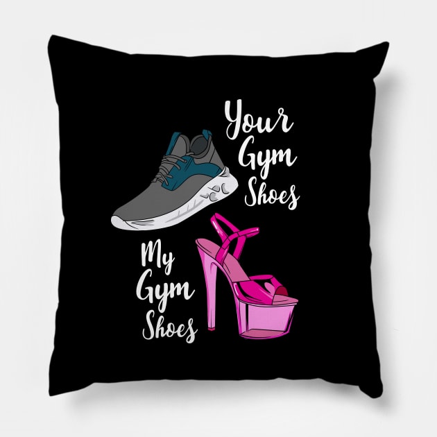 My Gym Shoes Pillow by maxdax