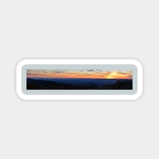 Reddish Knob Sunset Magnet