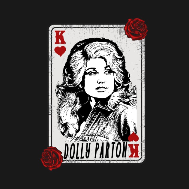 Vintage Card Dolly Parton by Catzo