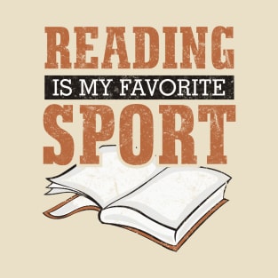 Reading Is My Favorite Sport T-Shirt