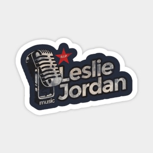 Leslie Jordan - Rest In Peace Vintage Magnet