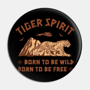 Tiger Spirit Pin