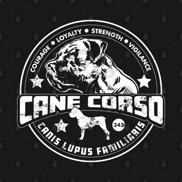 Cane Corso by Black Tee Inc