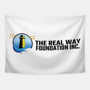 The Real Way Foundation Full Logo Tapestry