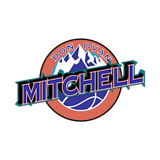 Donovan Mitchell Utah Throwback Basketball T-Shirt