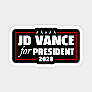 JD Vance For President 2028 Magnet