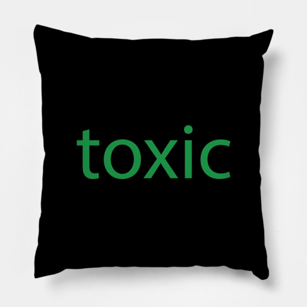 toxic Pillow by Volunteer UA