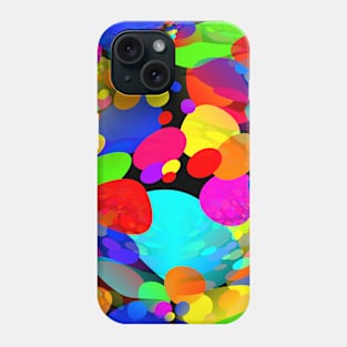 Squeeze - 1960's Retro Psychedelic Liquid Spheres Phone Case