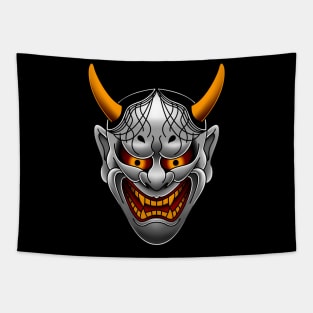 Japanese Hannya Demon Tapestry