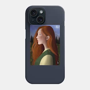 Anne Shirley Portrait Phone Case