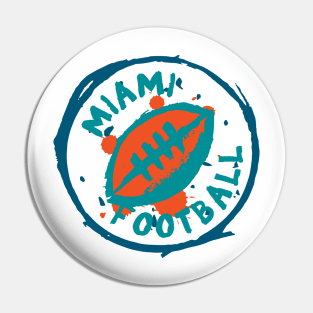 Miami  Football 02 Pin