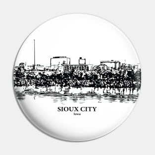 Sioux City - Iowa Pin