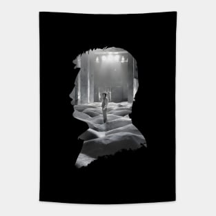 Andrei Tarkovsky Collage Fan art Tapestry
