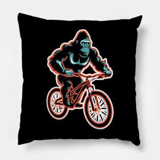 Gorilla Biker Mountain Biker E-Biker Cycling Pillow