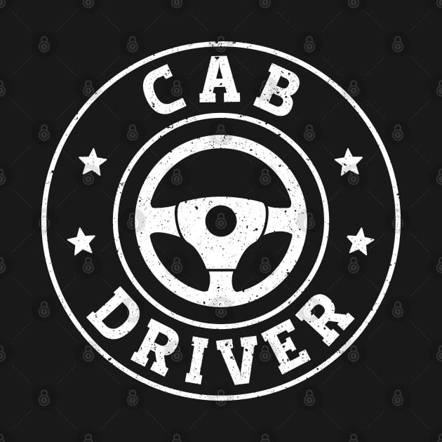 Cab Driver Grunge, Vintage, Cab Driver by Caskara