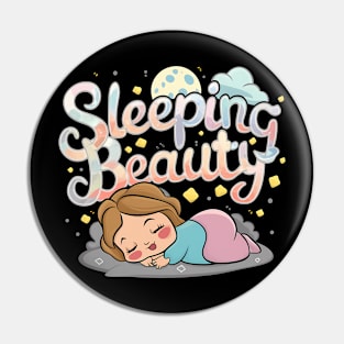 Sleeping Beauty Design Pin