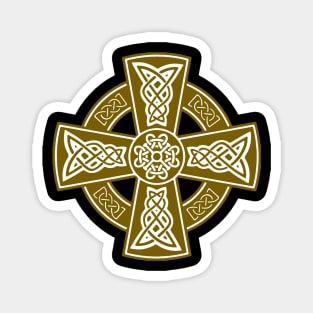 Celtic High Cross Decorative Knotwork 3 Magnet