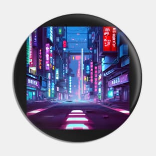 Cyberpunk Street View Pin