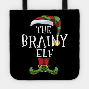 Brainy Elf Family Matching Christmas Holiday Group Gift Pajama Clever Tote